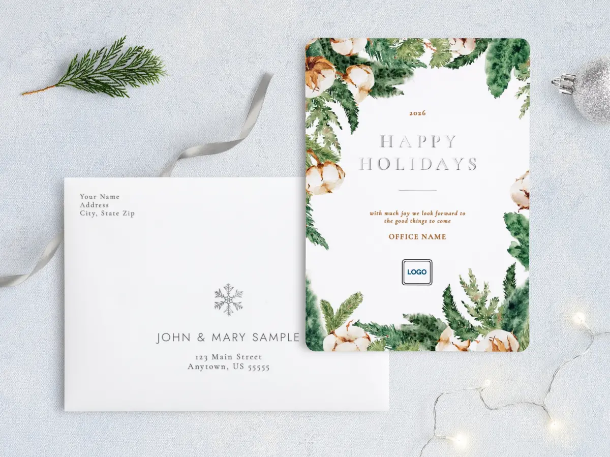 Front with Envelope Design