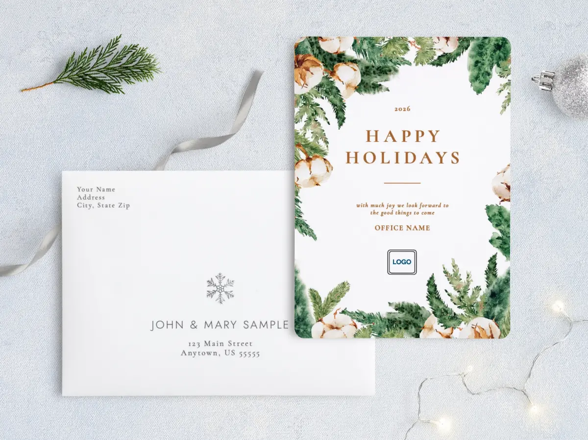 Front with Envelope Design