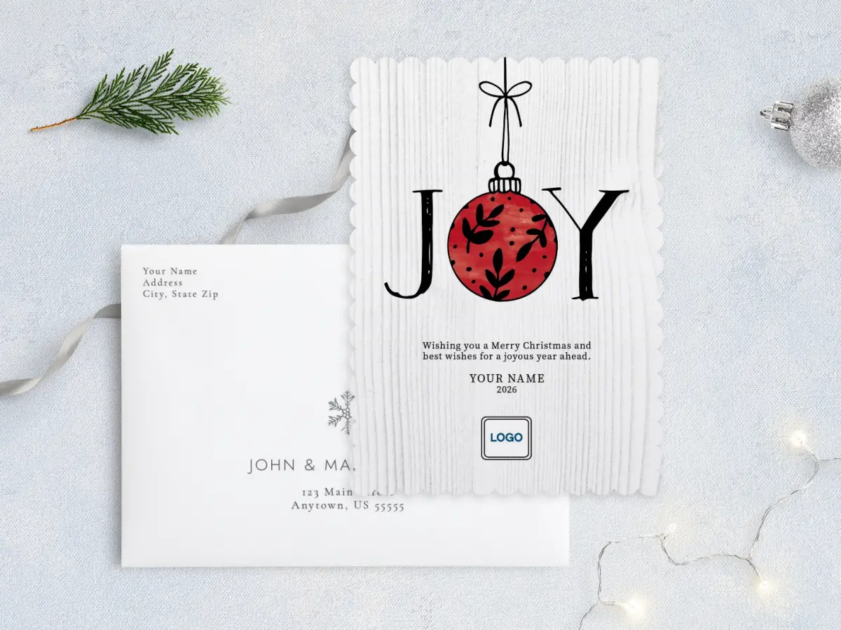 Front with Envelope Design
