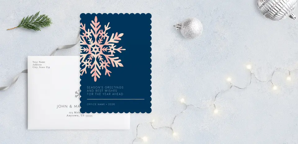 Front with Envelope Design