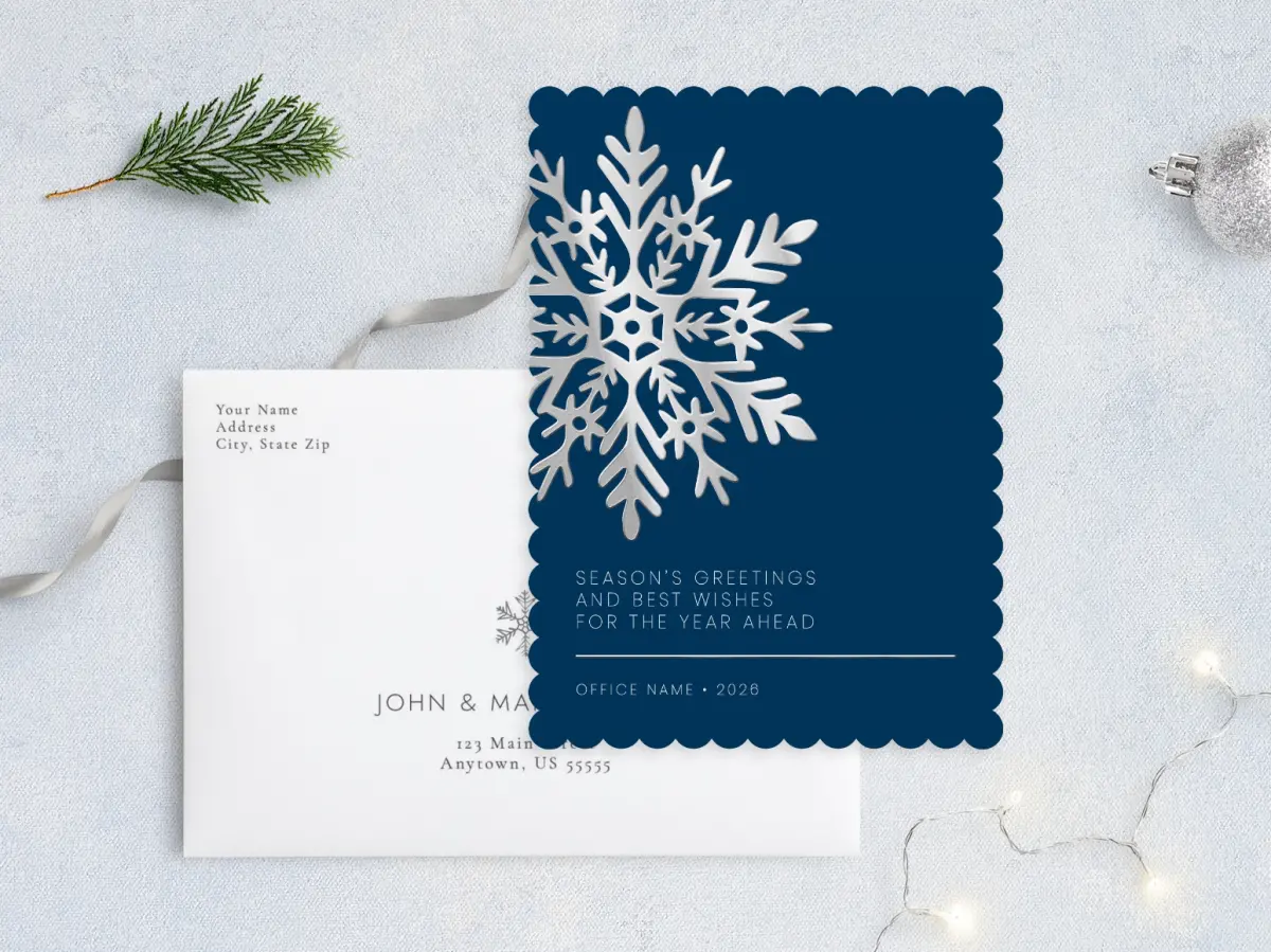 Front with Envelope Design