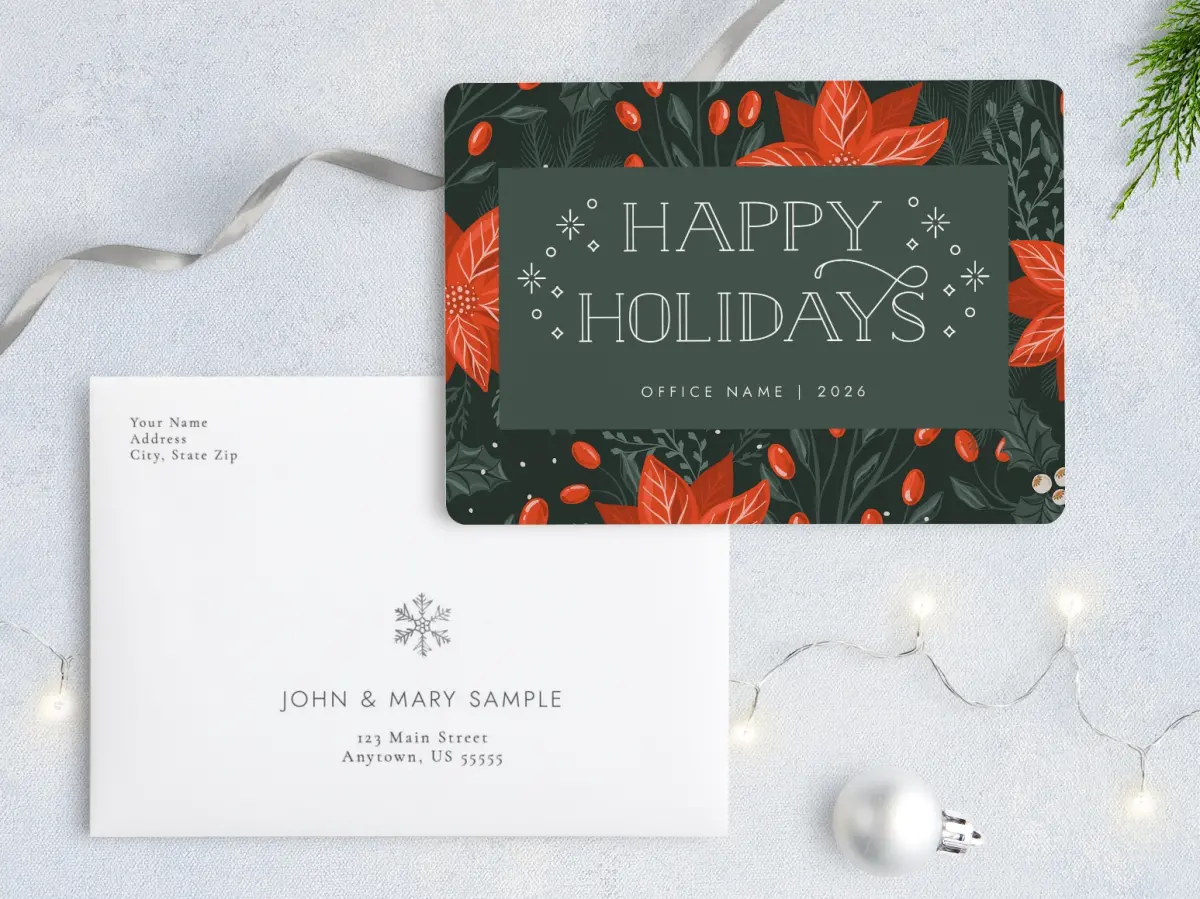 Front with Envelope Design
