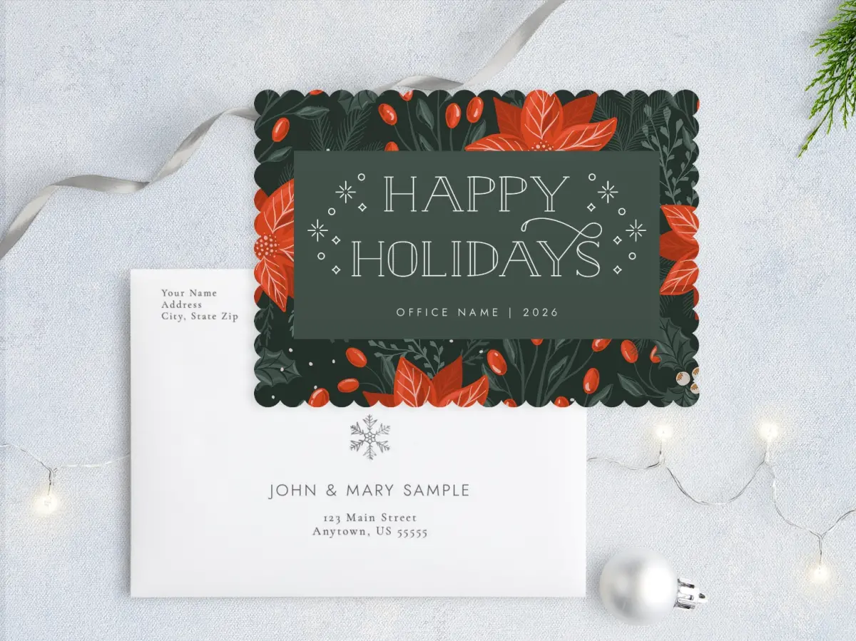 Front with Envelope Design