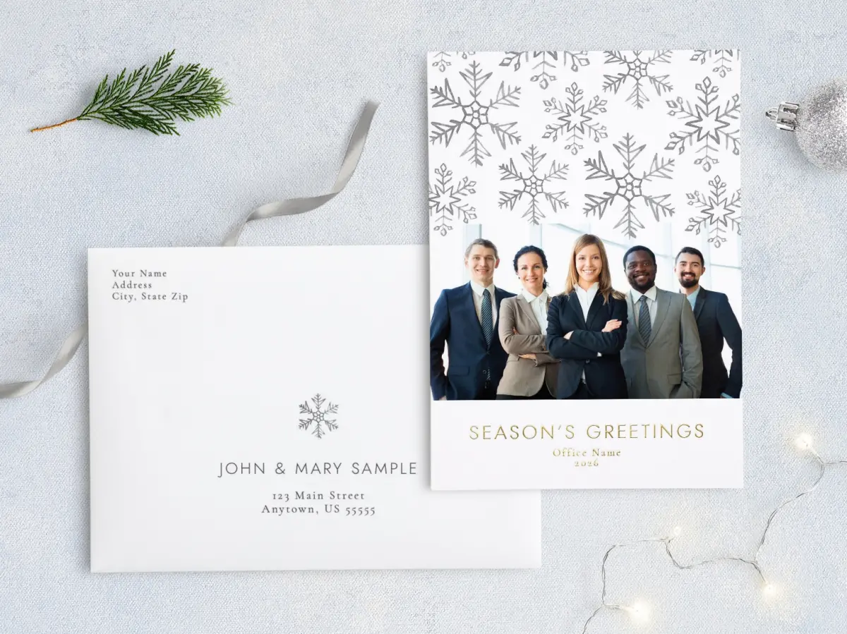 Front with Envelope Design