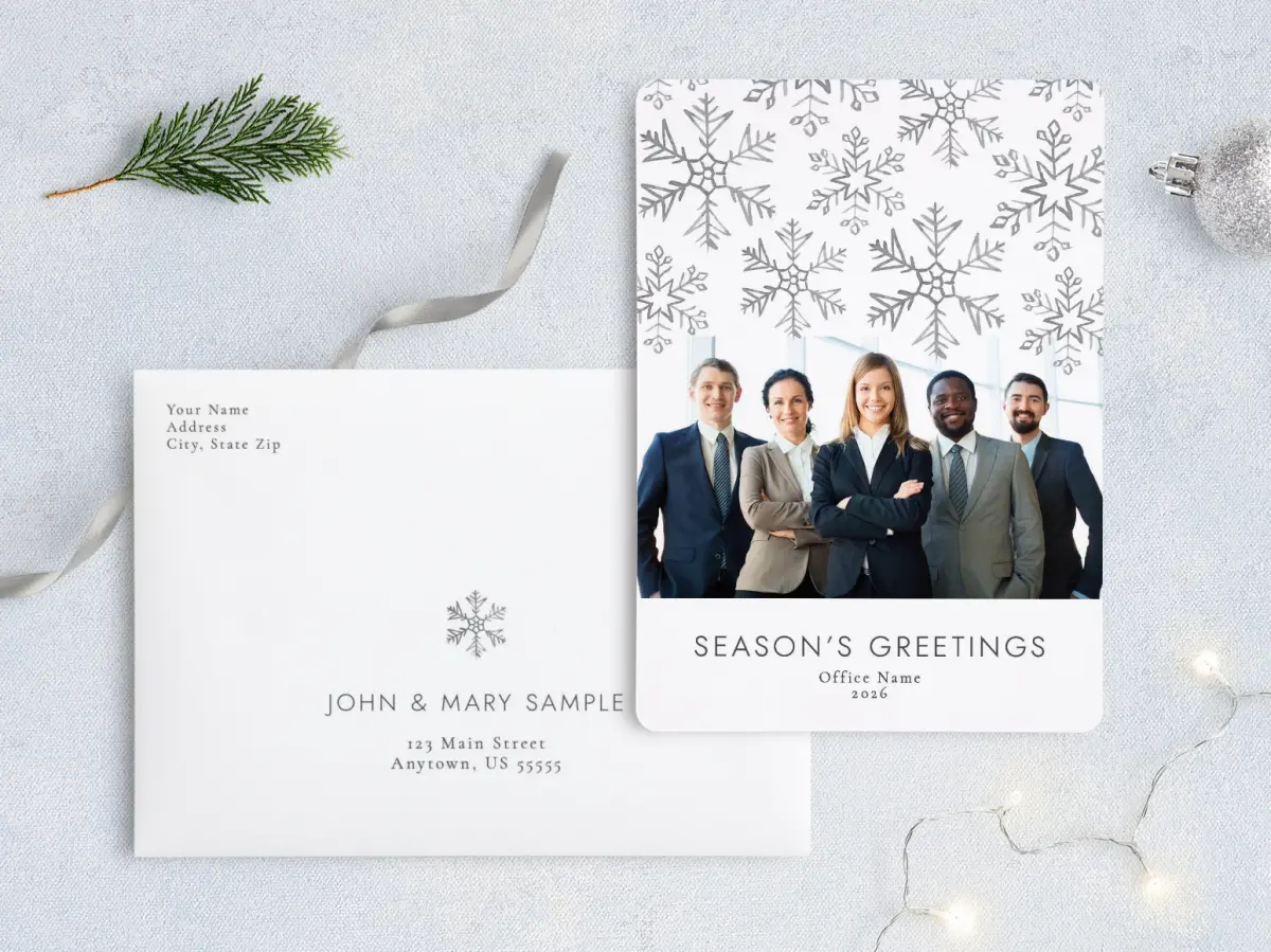 Front with Envelope Design