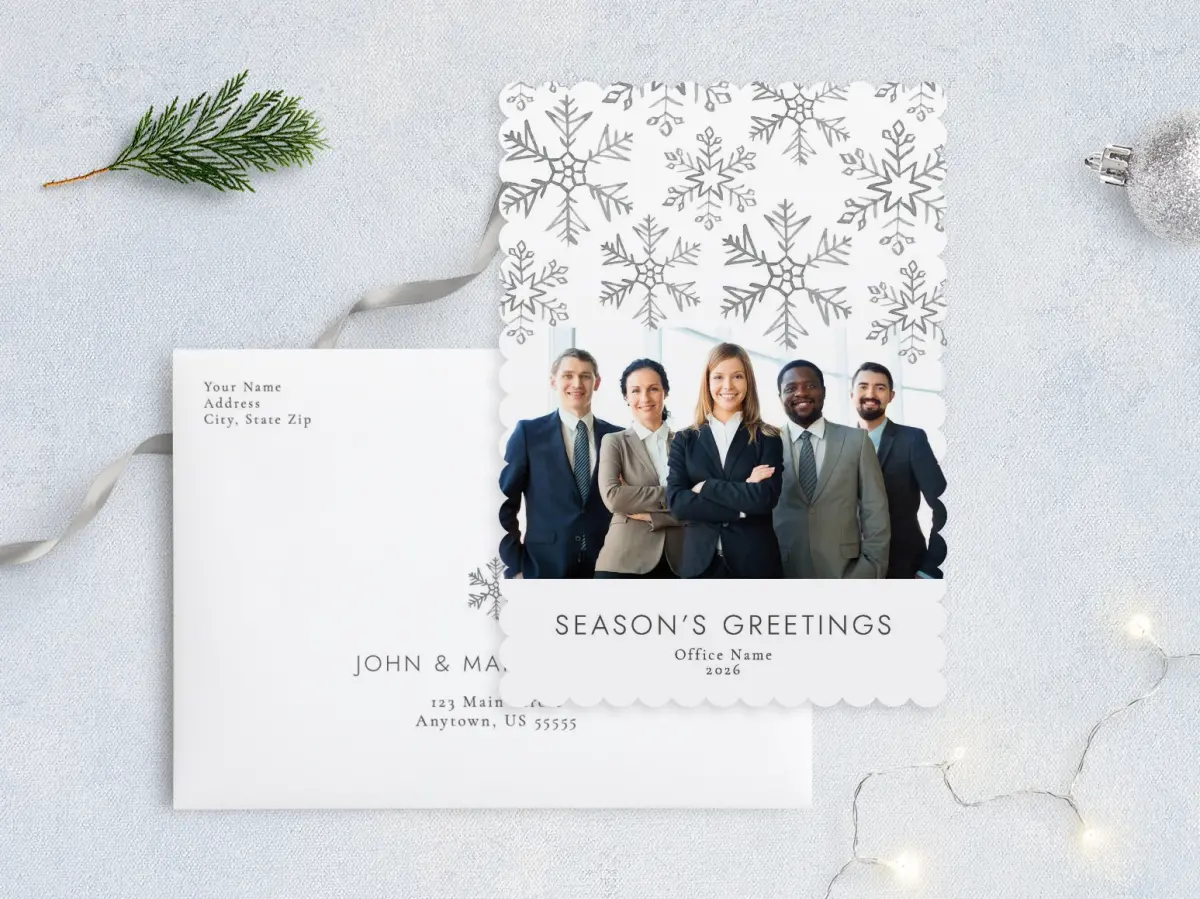 Front with Envelope Design