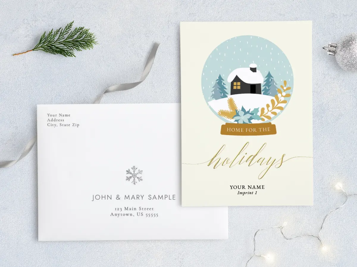 Front with Envelope Design