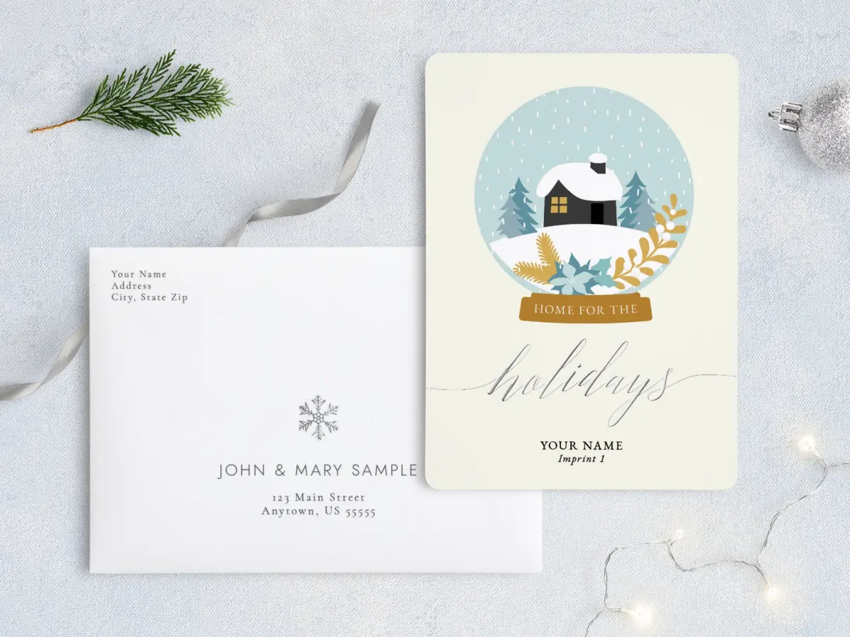 Front with Envelope Design