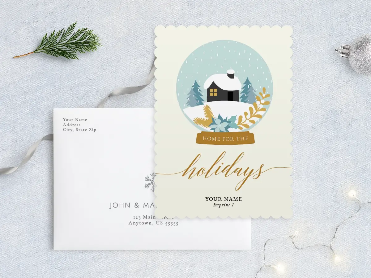 Front with Envelope Design