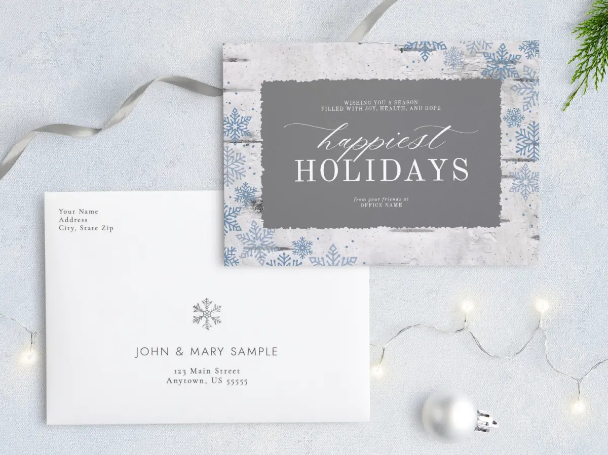 Front with Envelope Design