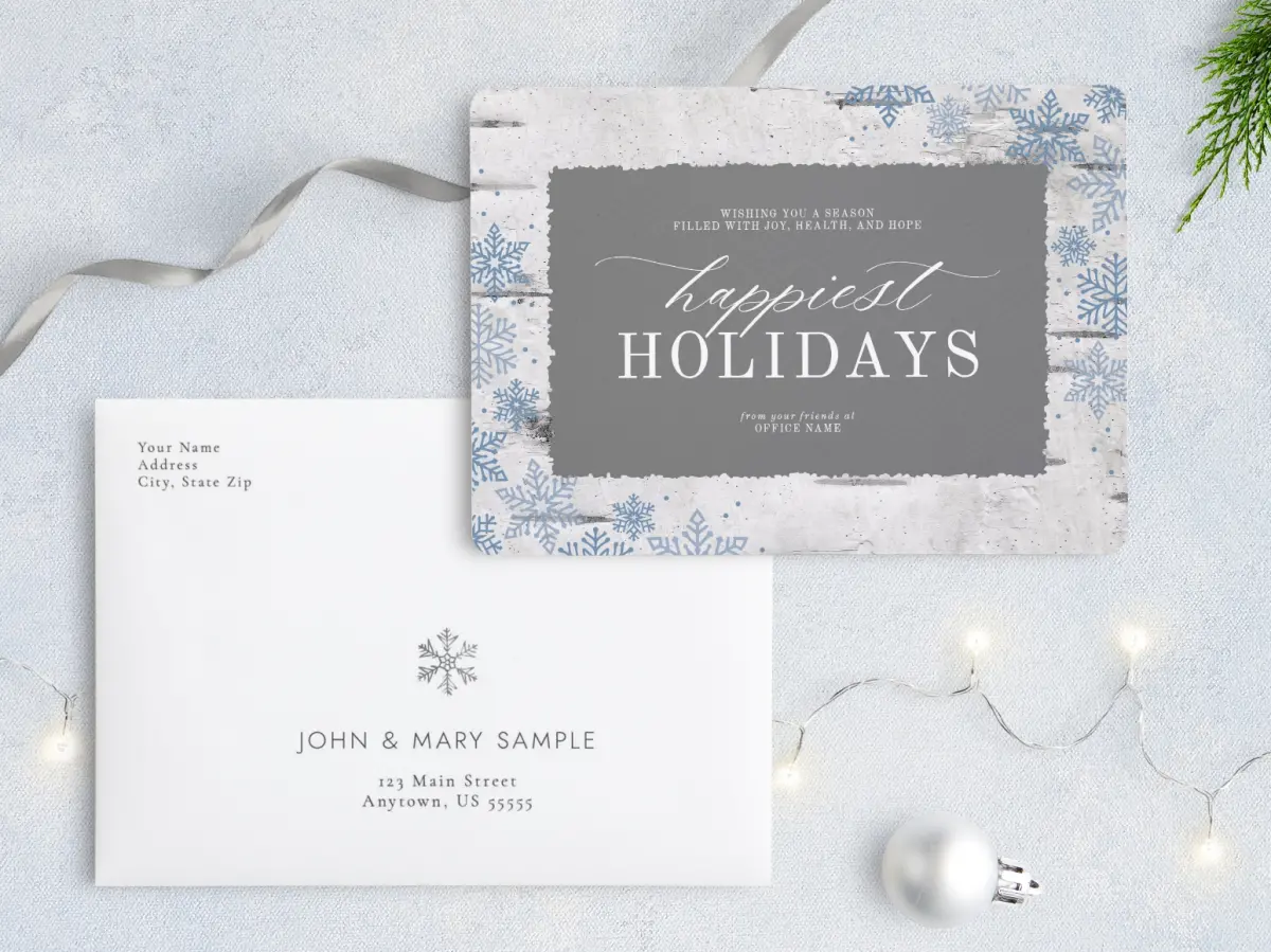Front with Envelope Design