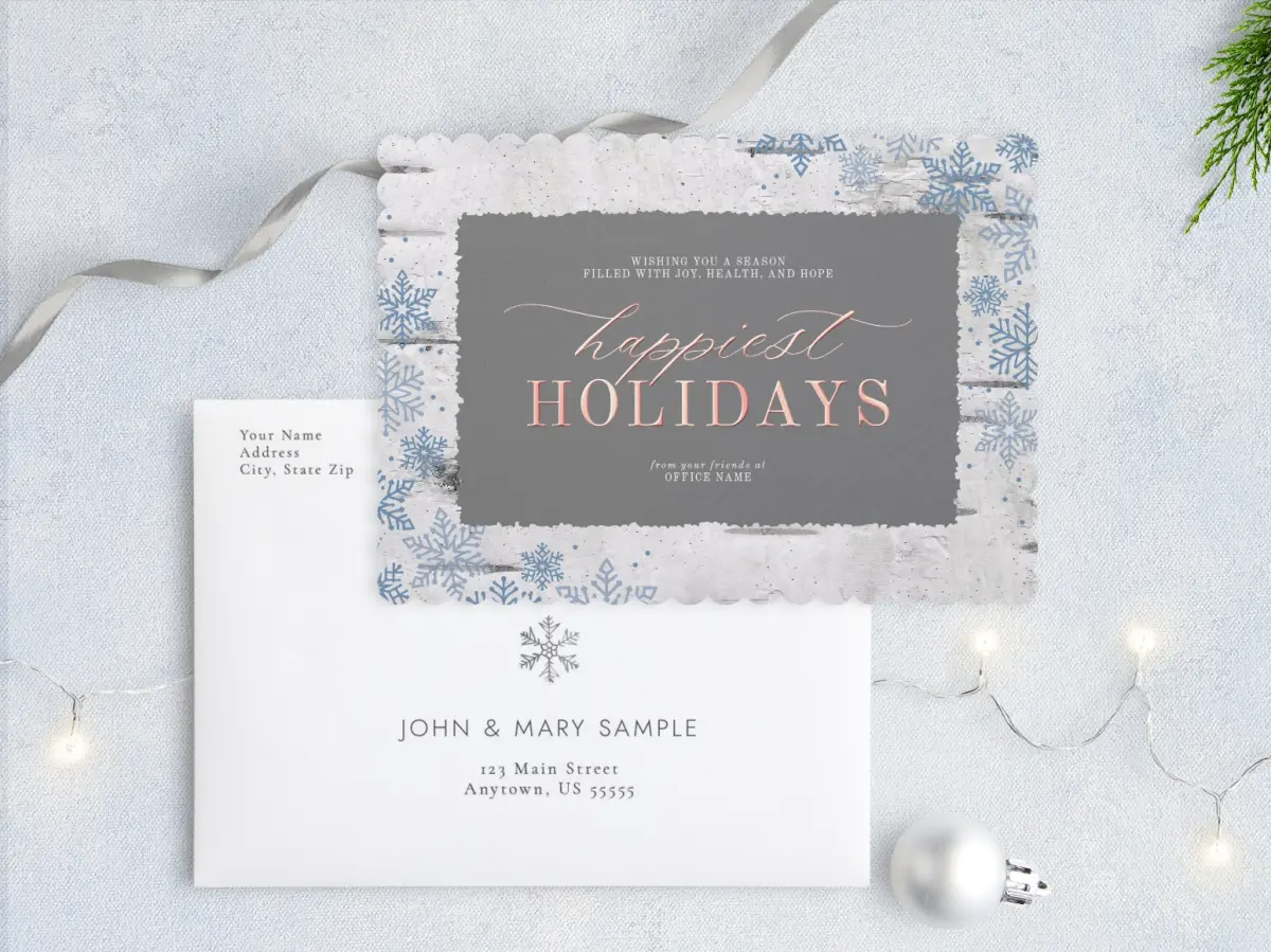 Front with Envelope Design