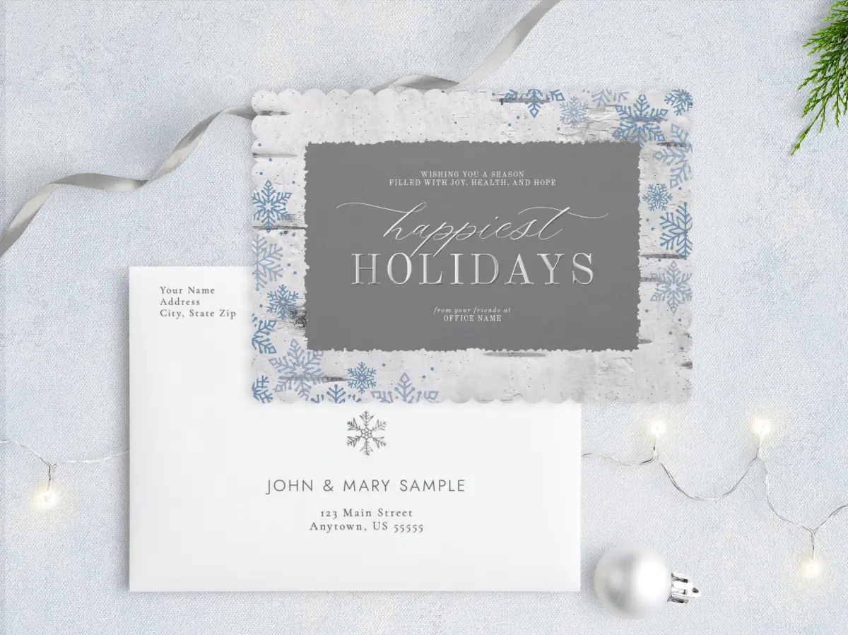 Front with Envelope Design