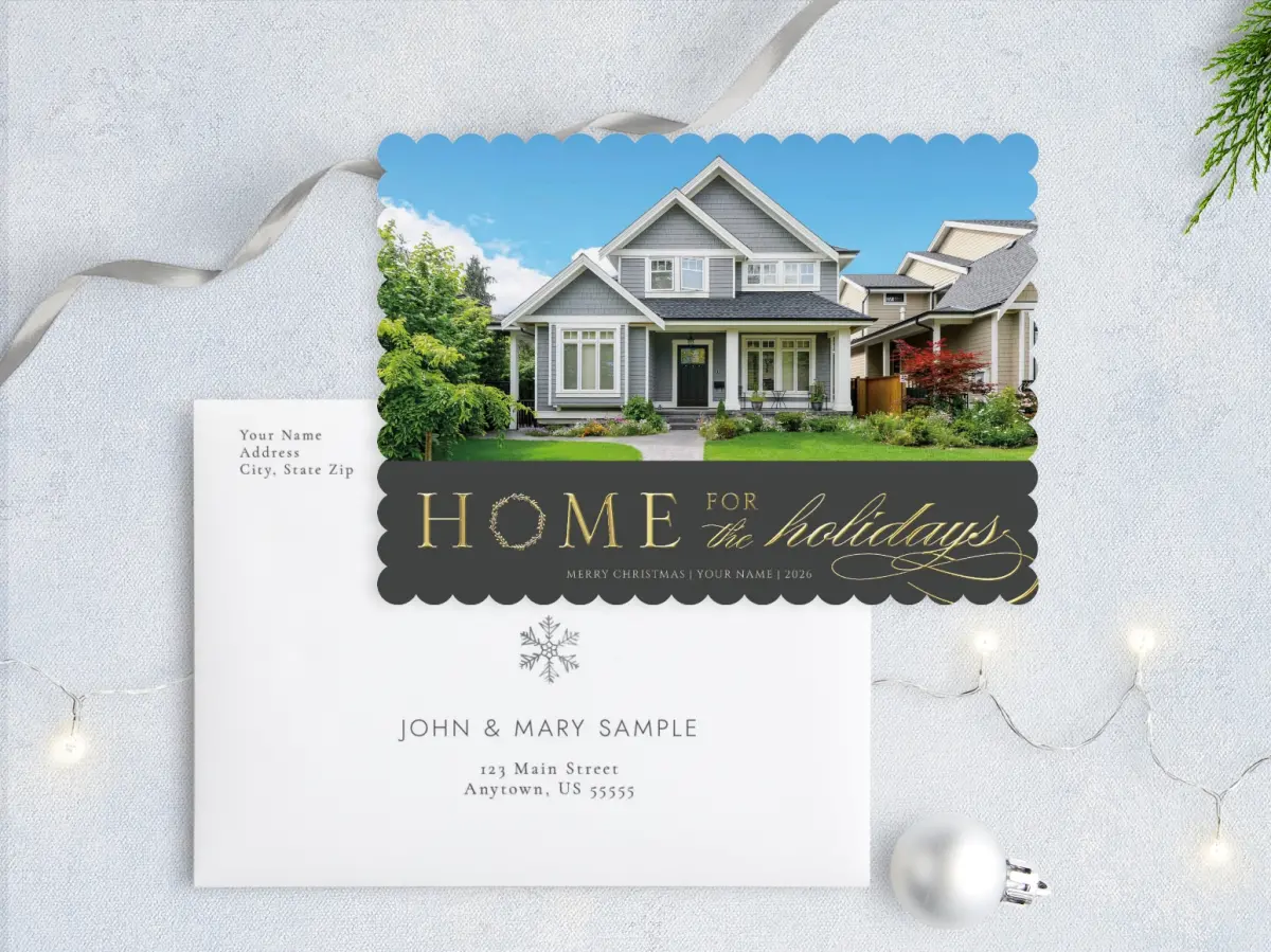 Front with Envelope Design