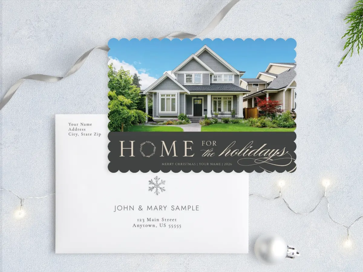 Front with Envelope Design