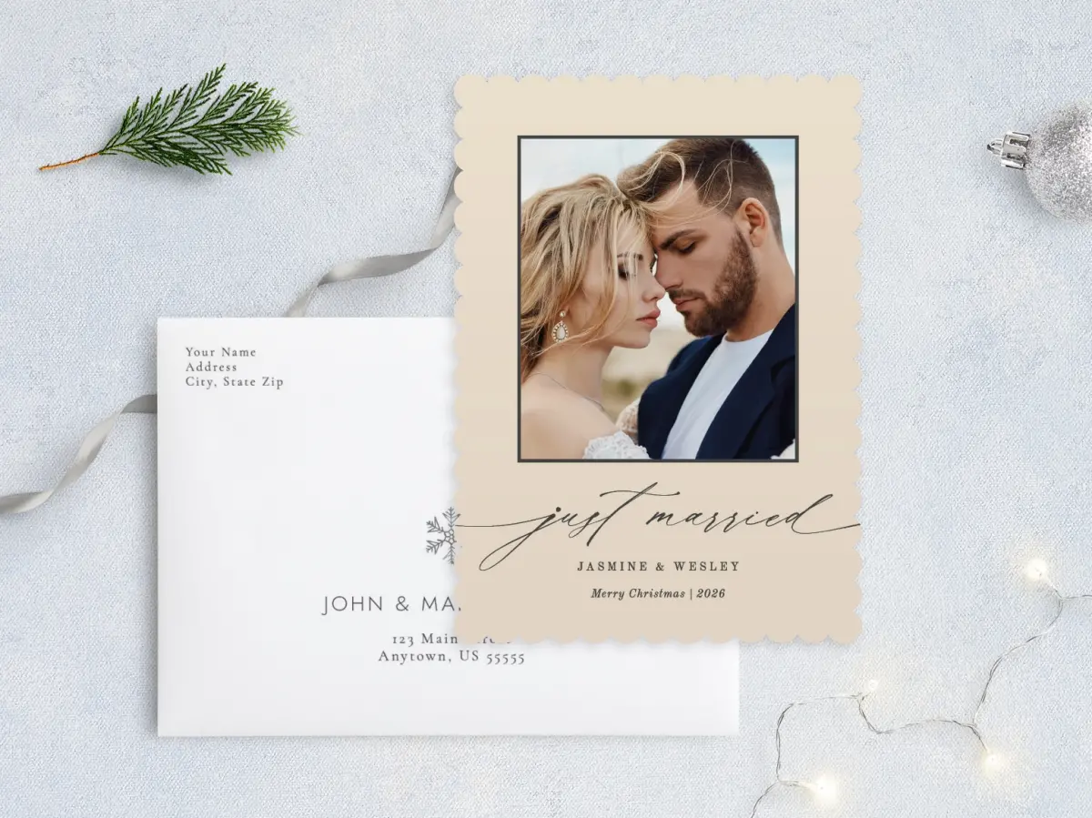 Front with Envelope Design