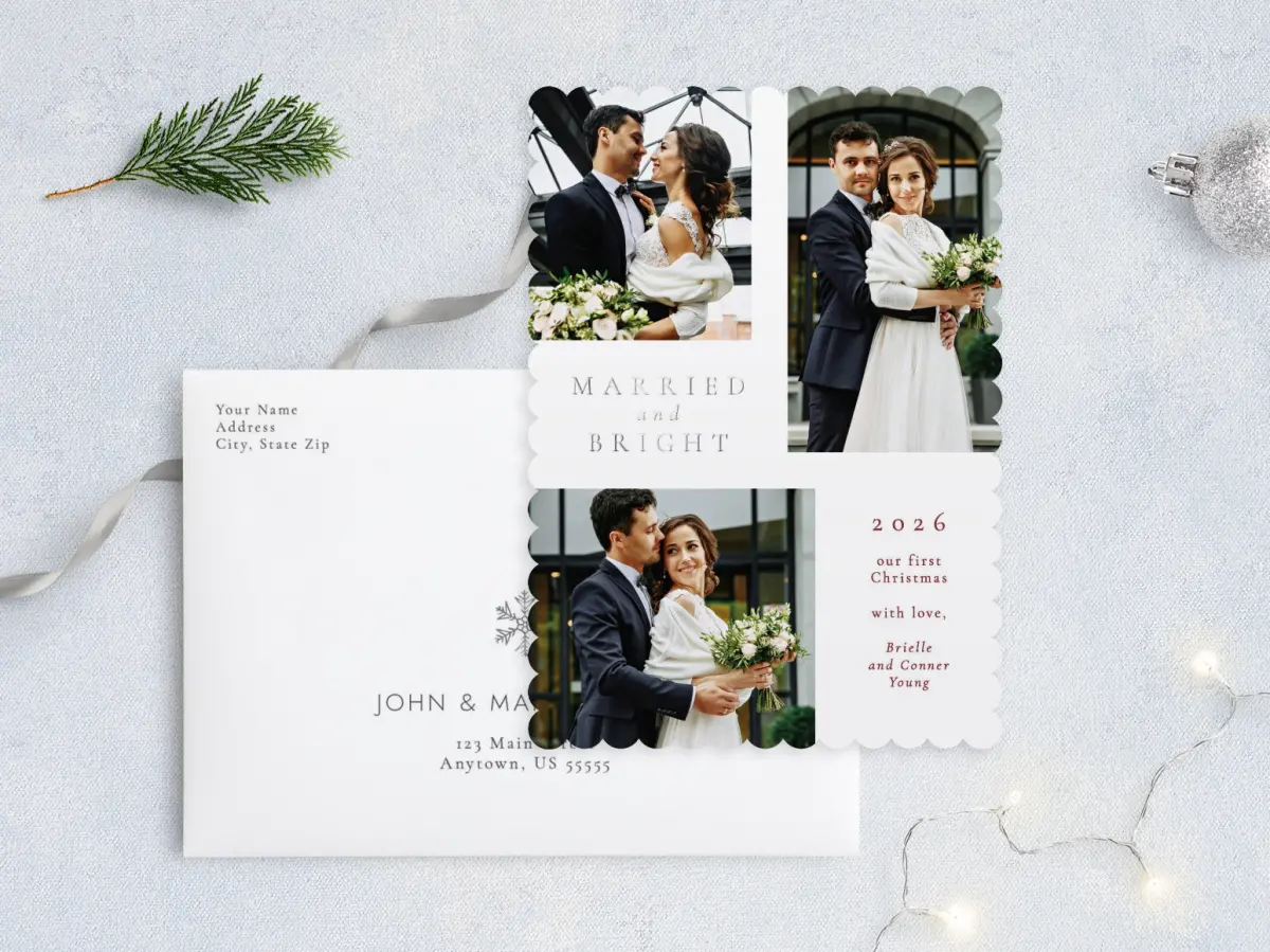 Front with Envelope Design