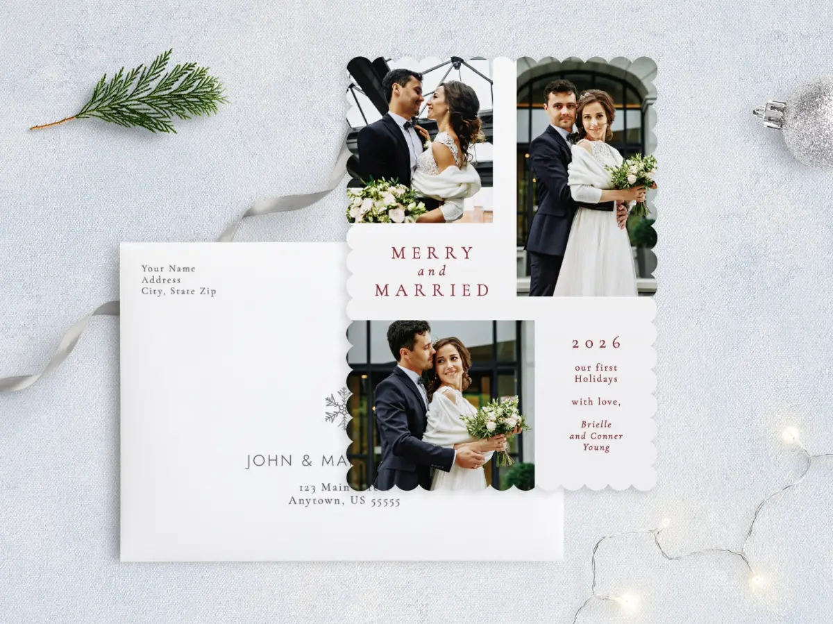Front with Envelope Design