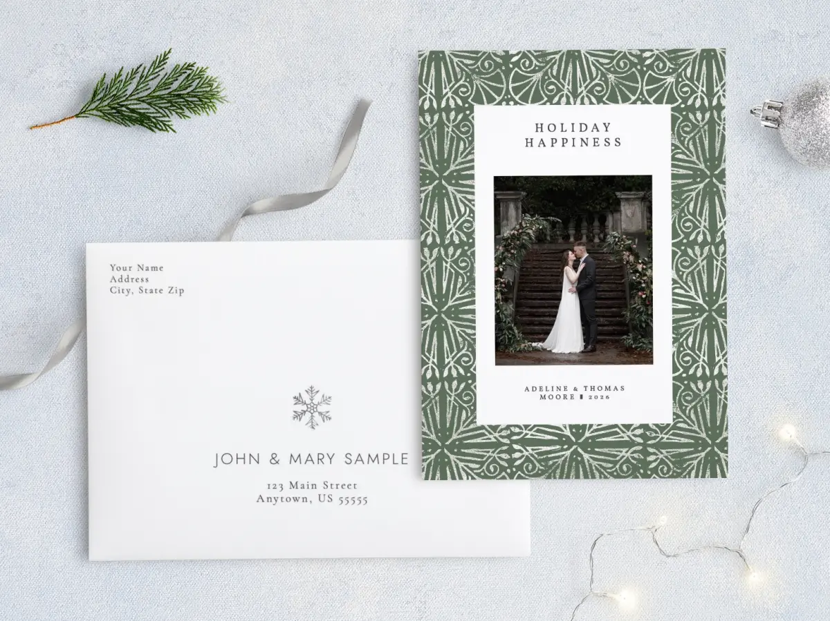 Front with Envelope Design