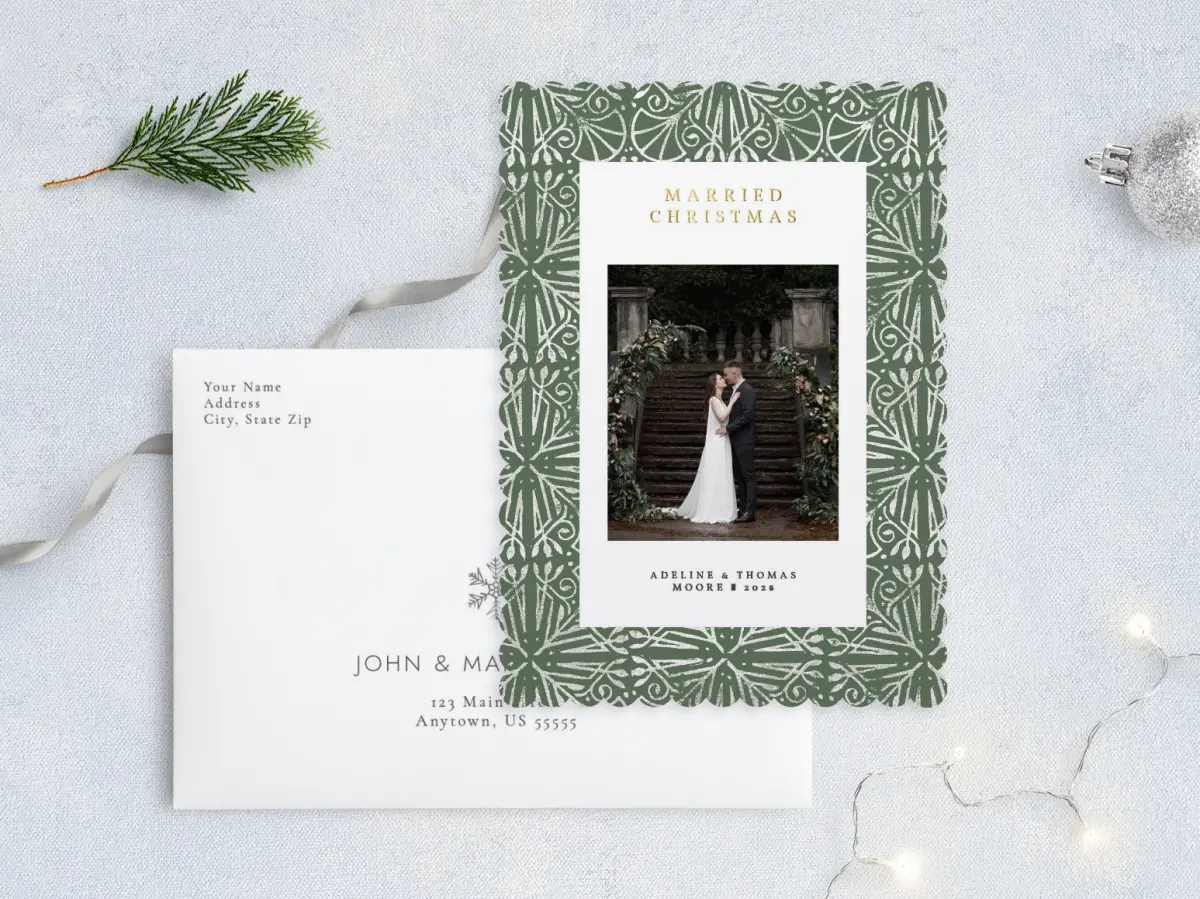 Front with Envelope Design