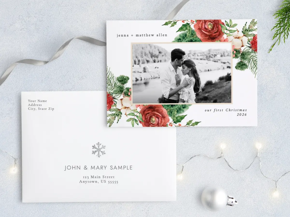 Front with Envelope Design