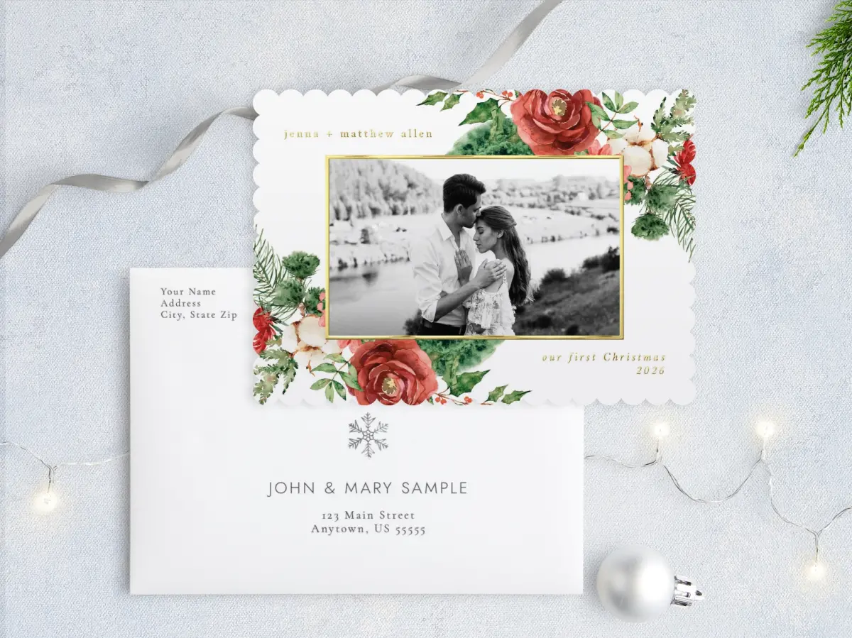 Front with Envelope Design