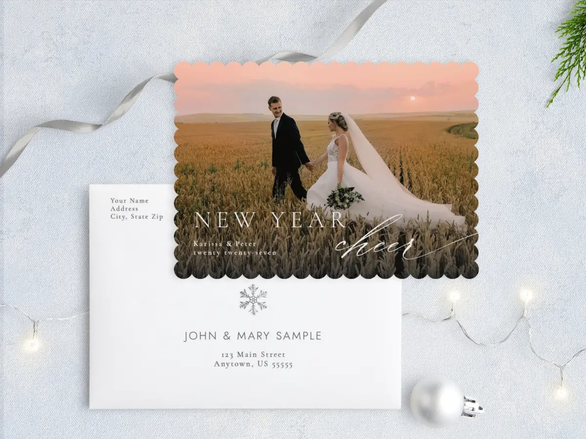 Front with Envelope Design