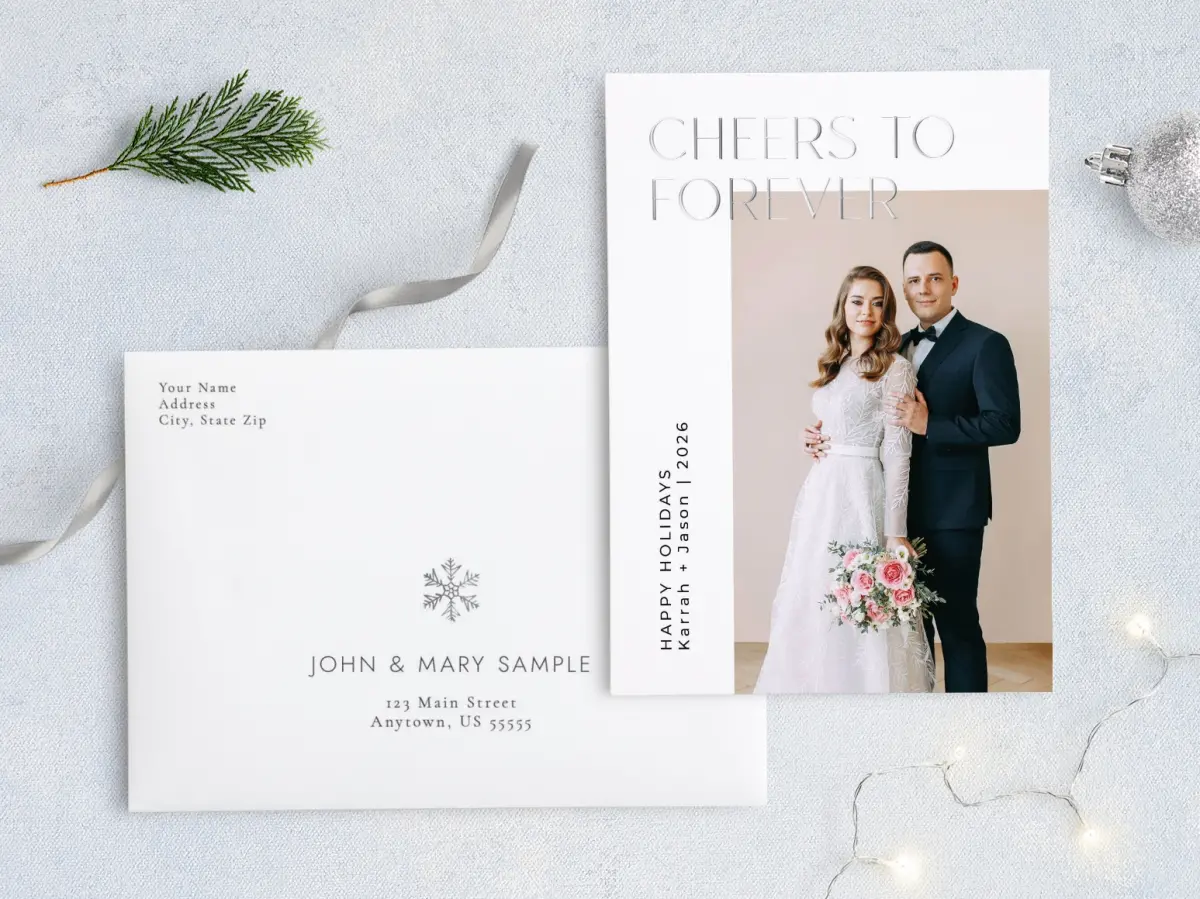 Front with Envelope Design