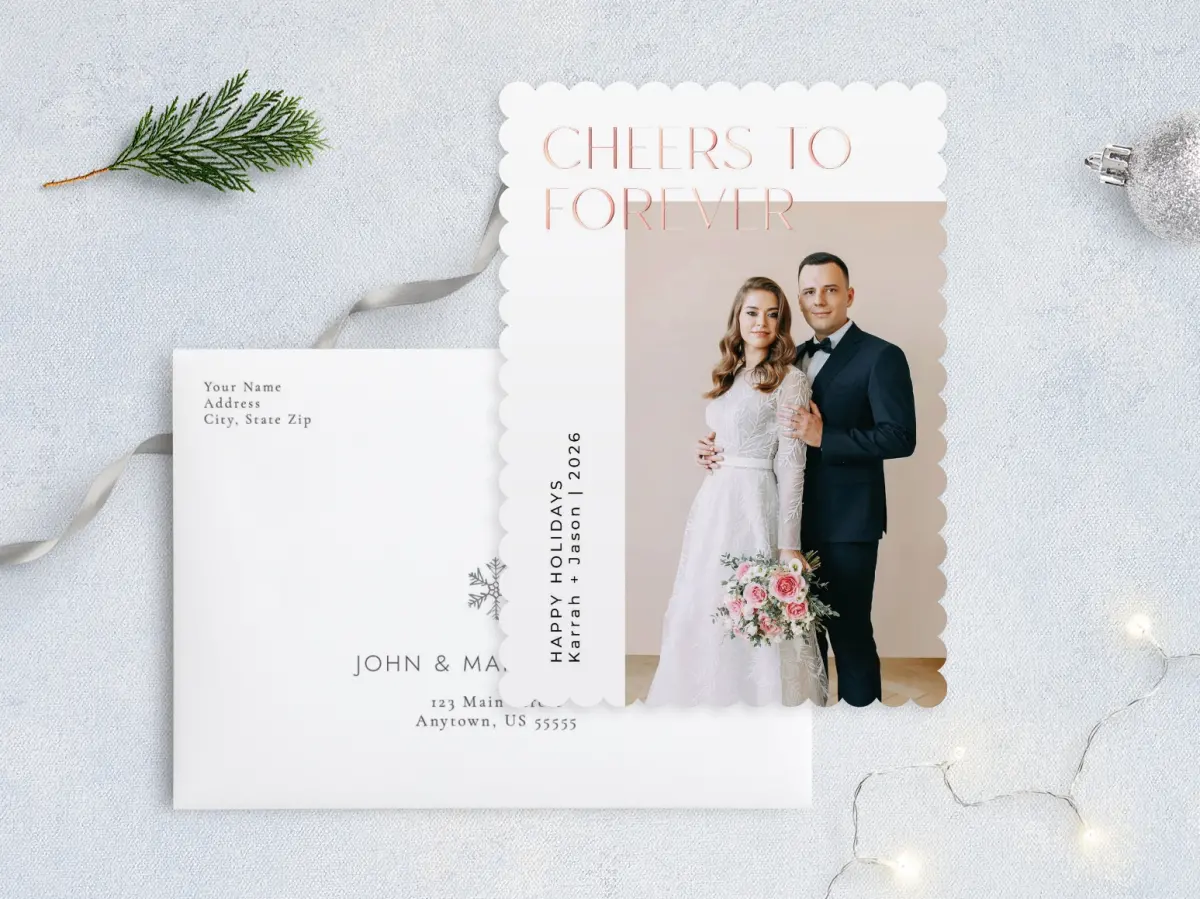 Front with Envelope Design