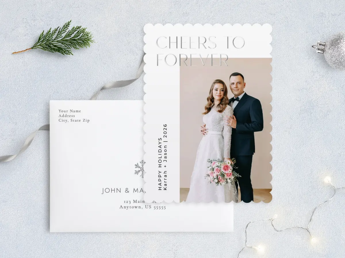 Front with Envelope Design