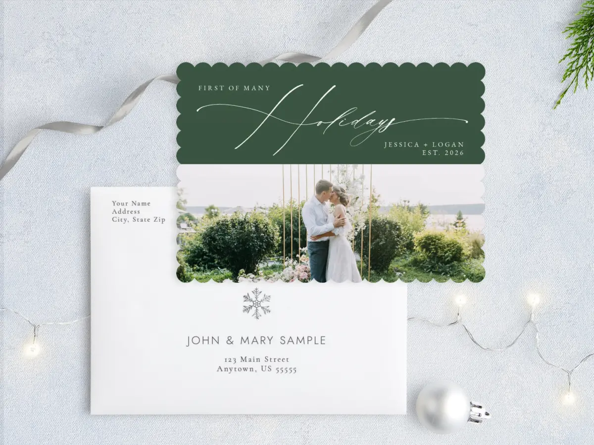 Front with Envelope Design