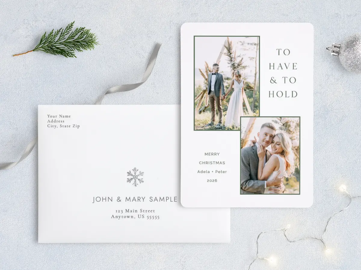Front with Envelope Design
