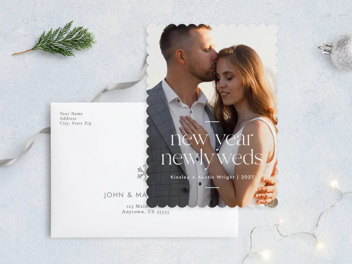Front with Envelope Design