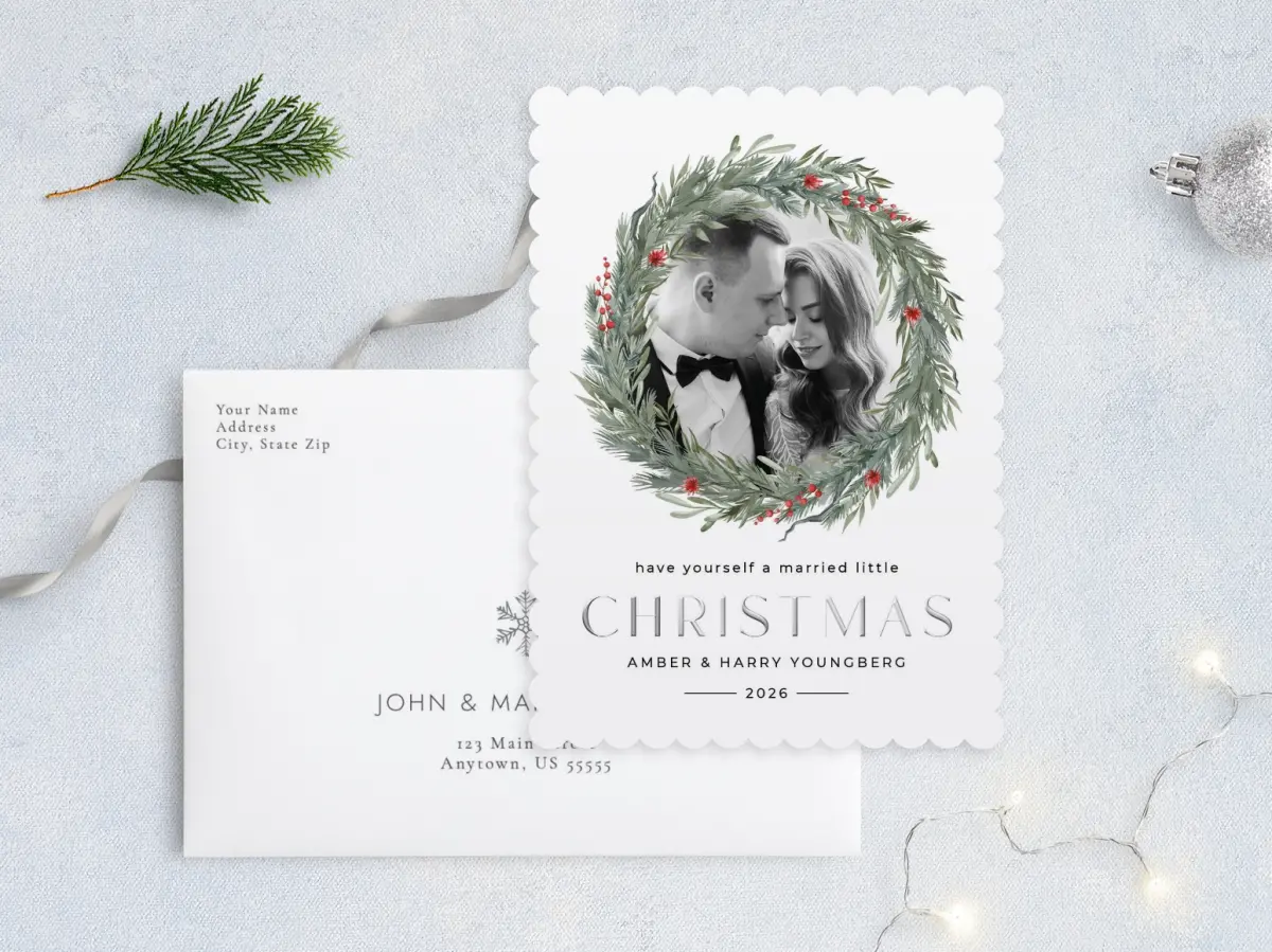 Front with Envelope Design