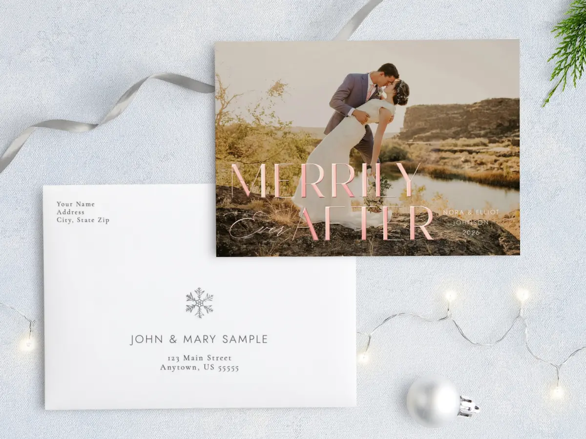 Front with Envelope Design