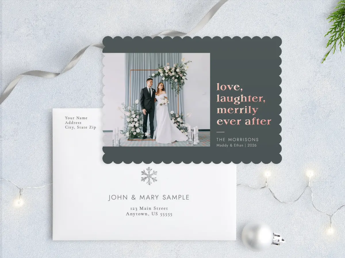 Front with Envelope Design