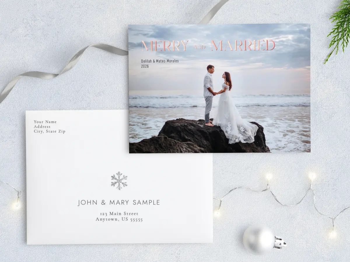 Front with Envelope Design