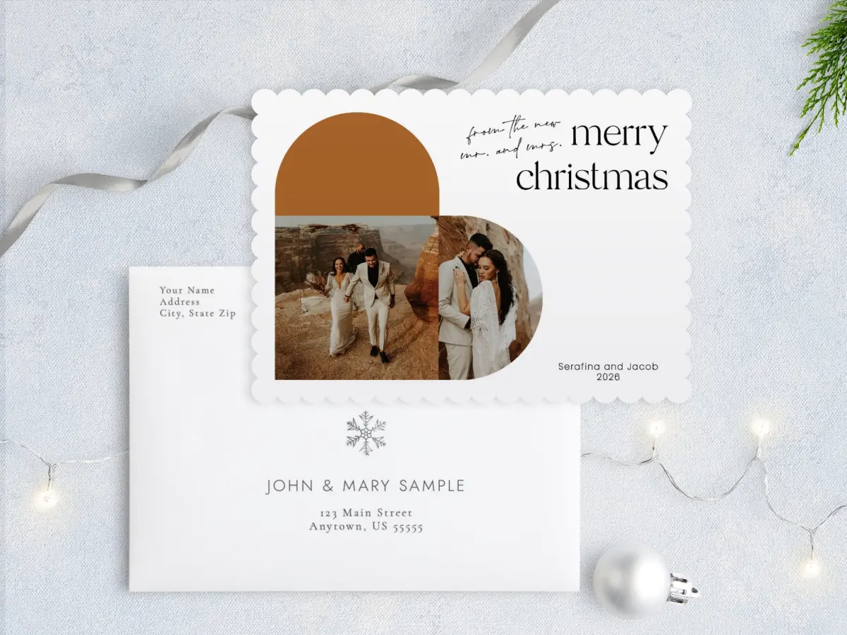 Front with Envelope Design