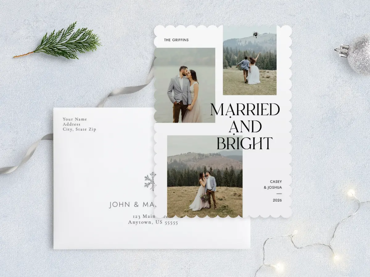 Front with Envelope Design