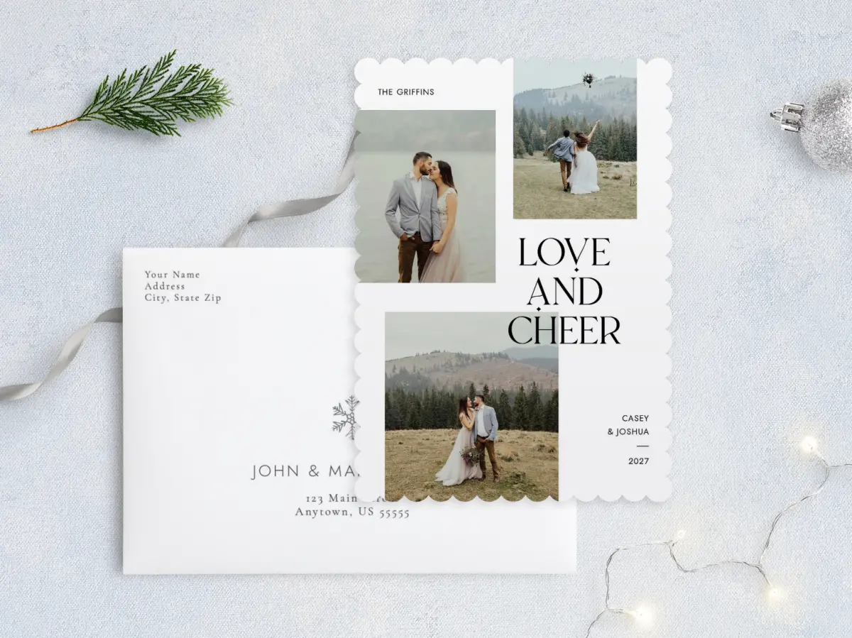 Front with Envelope Design