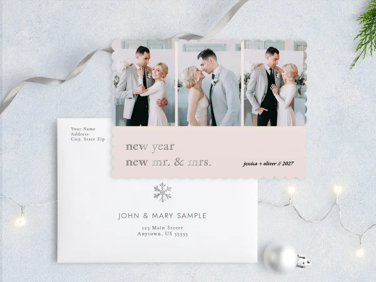 Front with Envelope Design