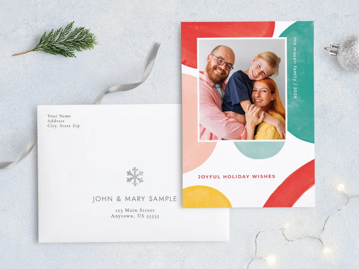 Front with Envelope Design