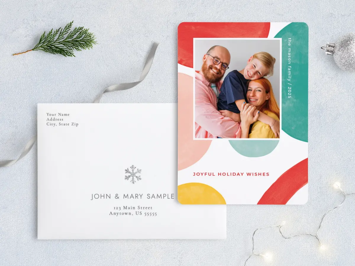 Front with Envelope Design