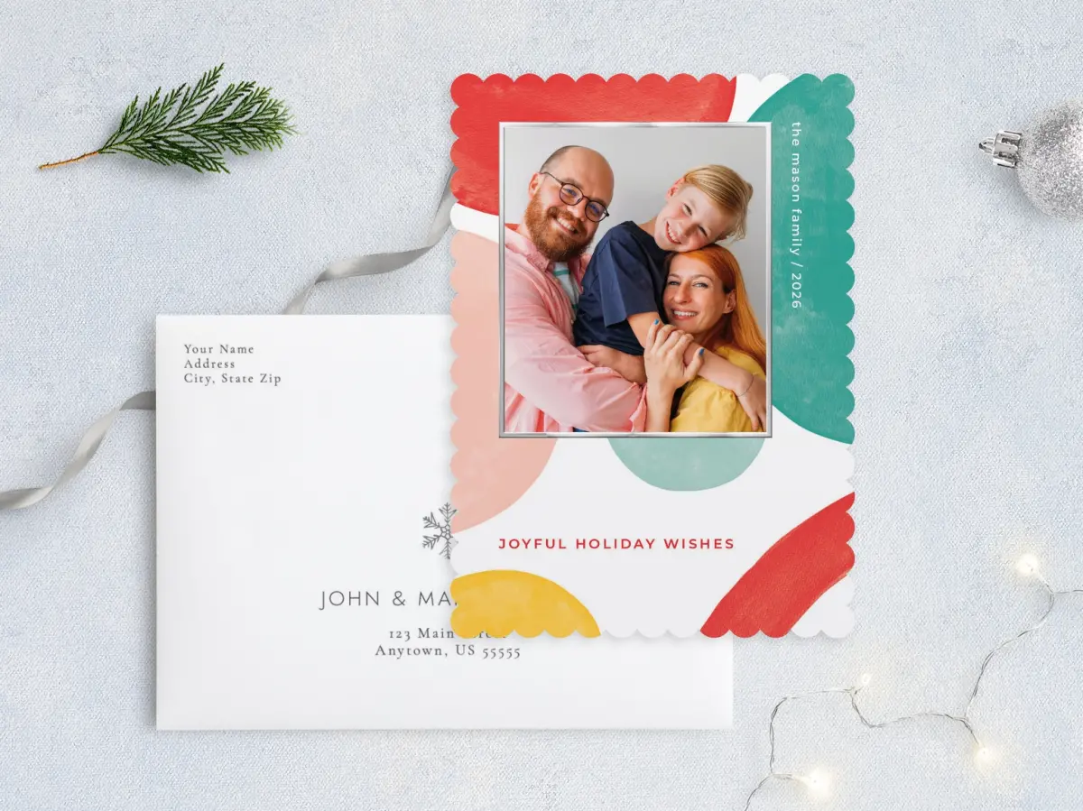 Front with Envelope Design