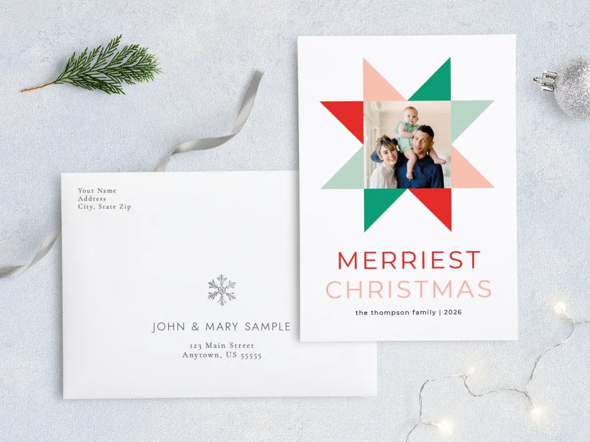 Front with Envelope Design