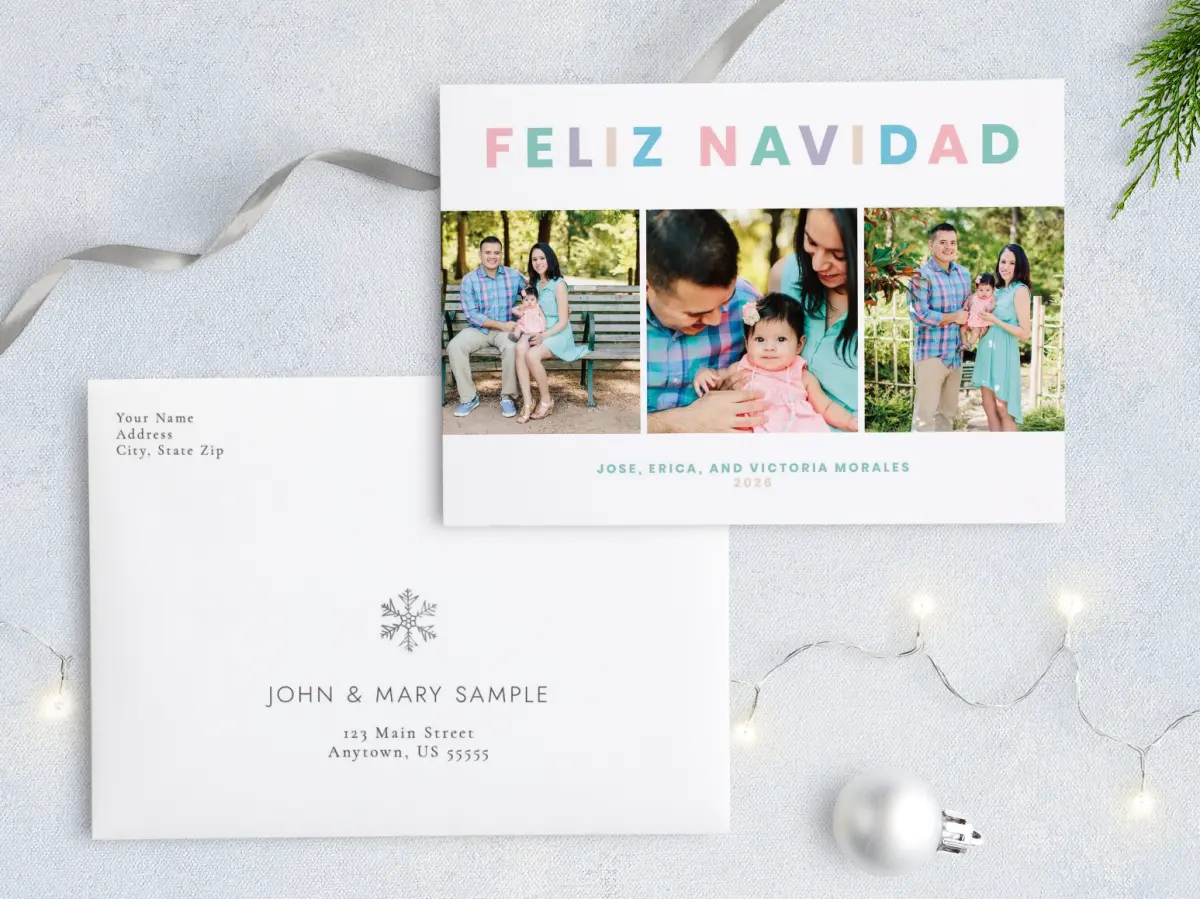 Front with Envelope Design