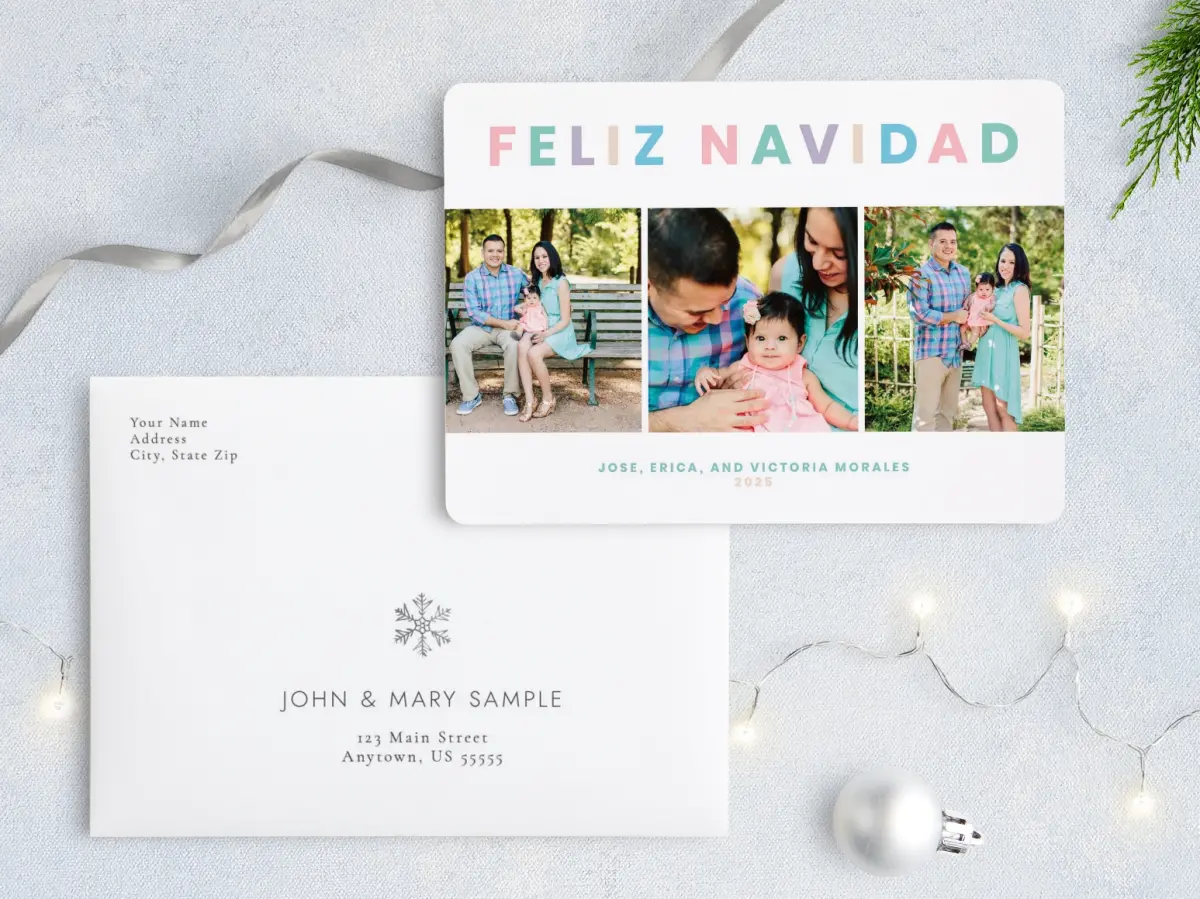 Front with Envelope Design