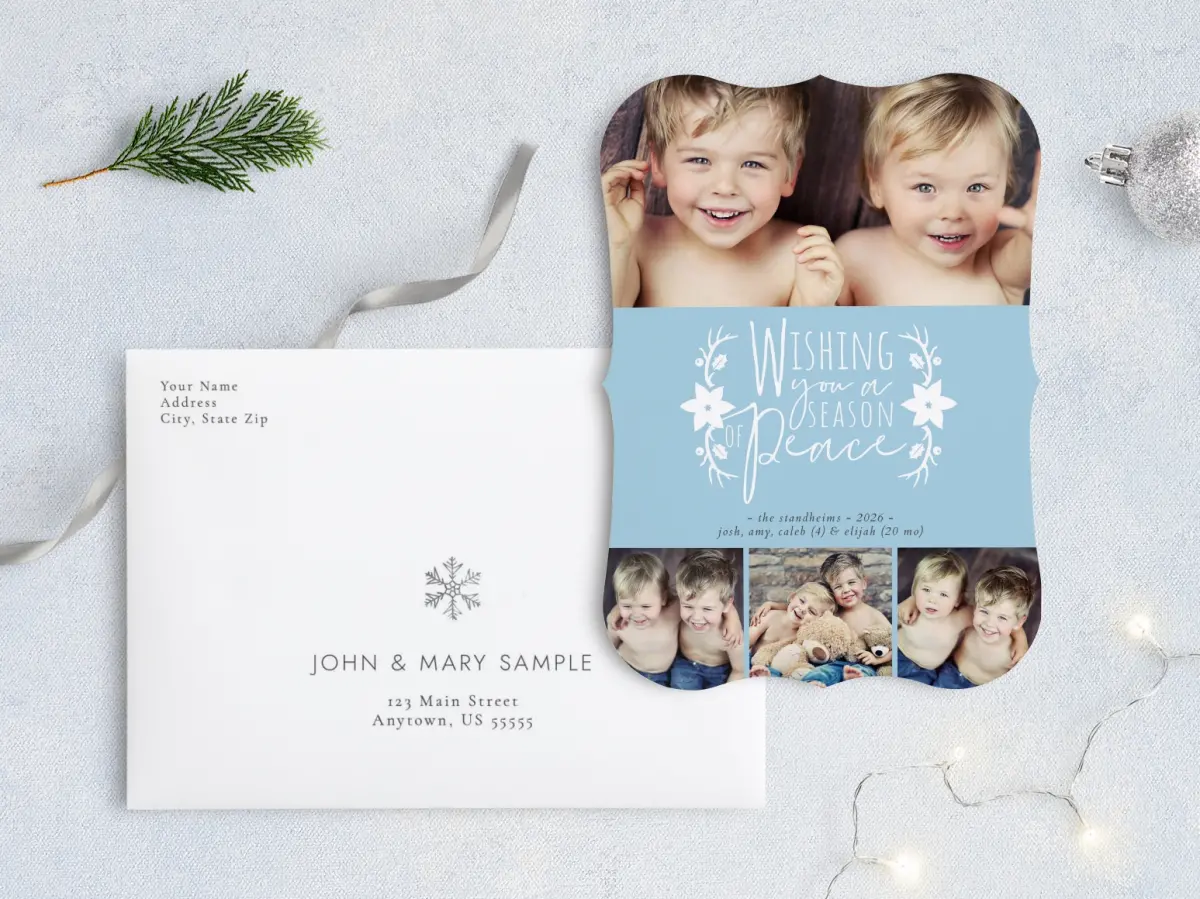 Front with Envelope Design