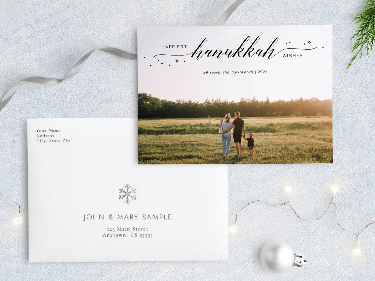 Front with Envelope Design