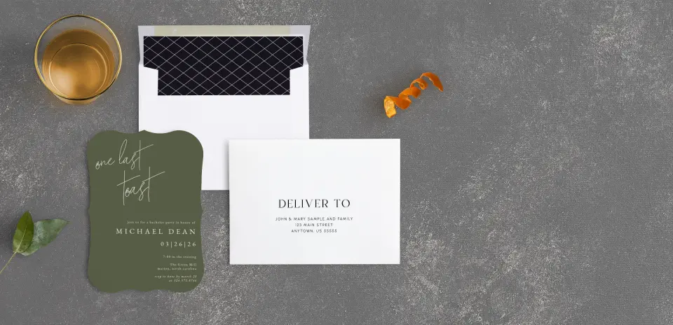 Front with Envelope Liner